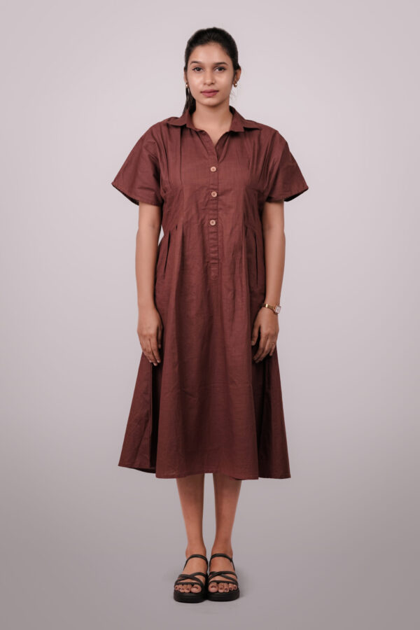 Linen Maxi Dress. - Image 4