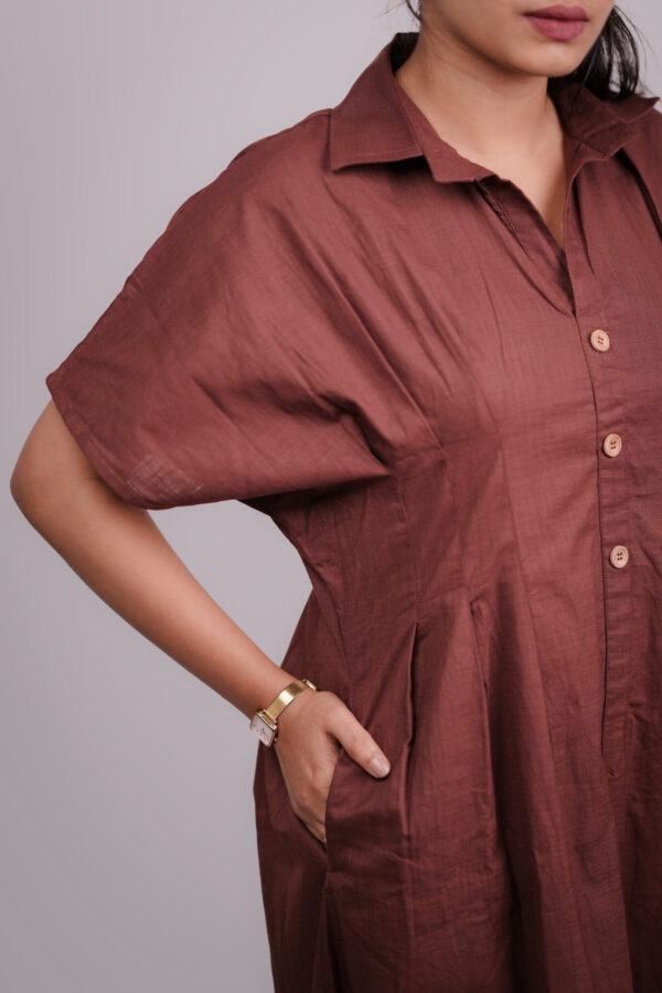 Linen Maxi Dress. - Image 5