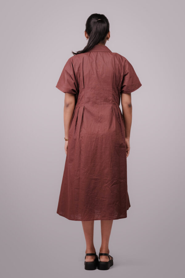 Linen Maxi Dress. - Image 3