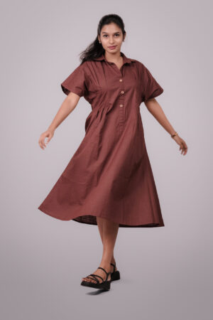 Linen Maxi Dress.